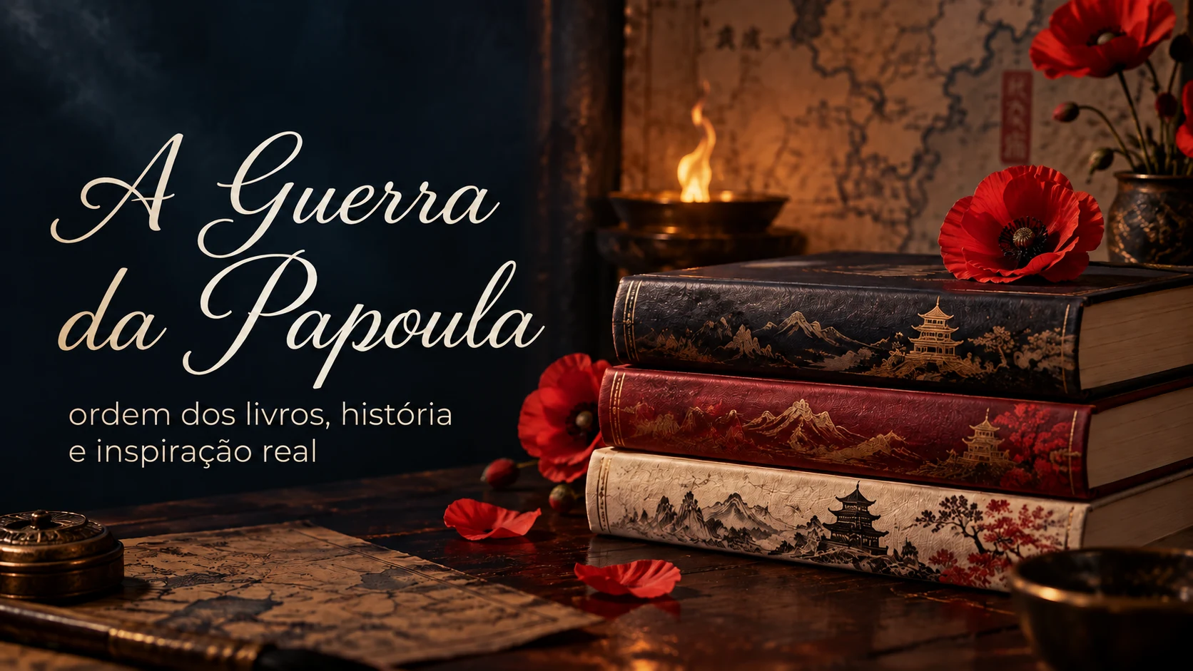 Capa do artigo A Guerra da Papoula, de R. F. Kuang