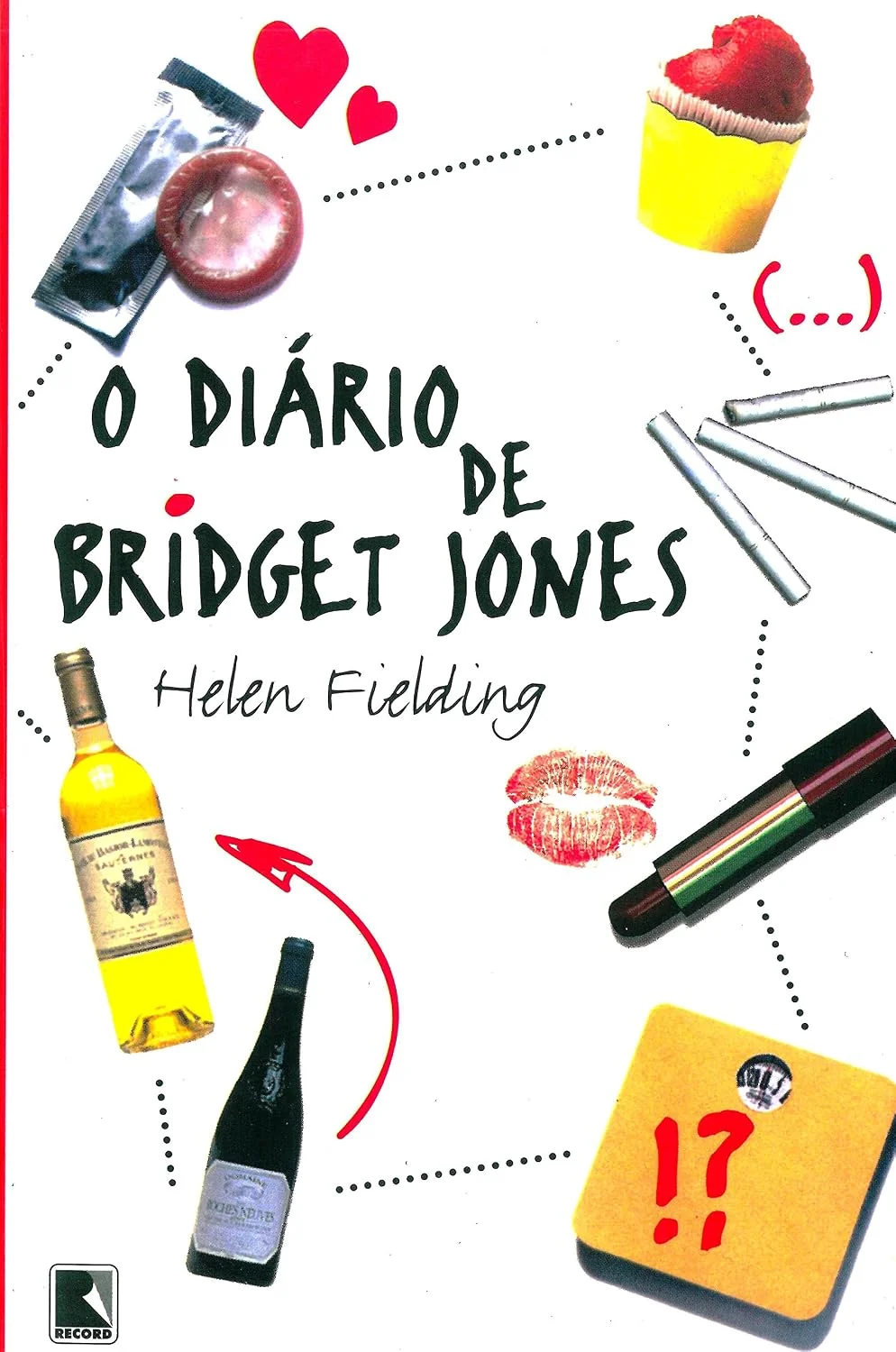 Chick-lit — O Diário de Bridget Jones, de Helen Fielding.